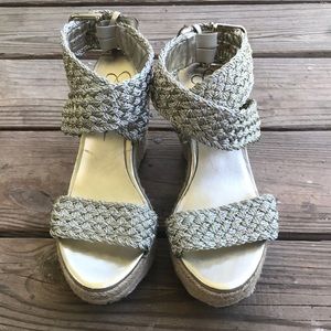 Jessica Simpson wedges